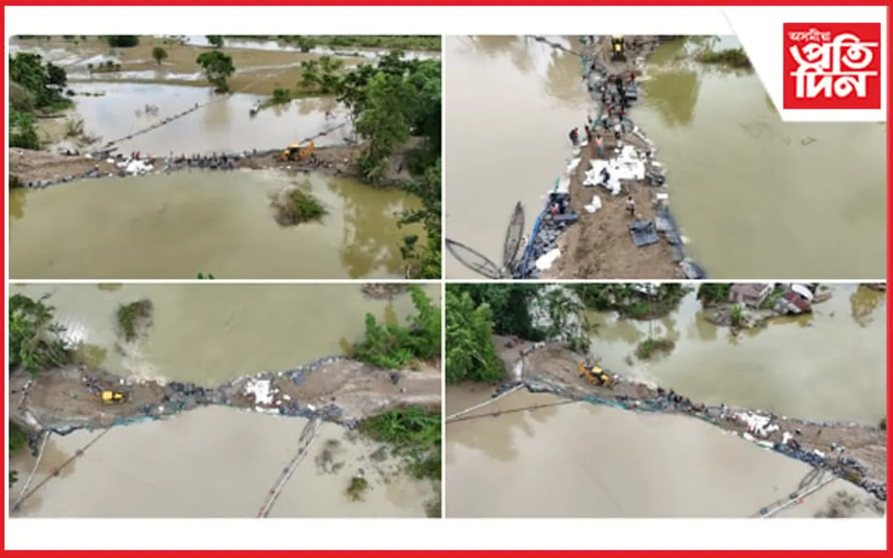 মাজুলীৰ যুগুনীধাৰী (আলিমূৰ) ছিগা মথাউৰিৰ মেৰামতিৰ কাম সম্পূৰ্ণ...